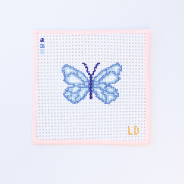 Blue Butterfly Canvas